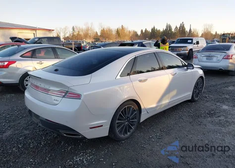 2016 Lincoln Mkz Hybrid из США, поврежденный, VIN 3LN6L2LU1GR632765